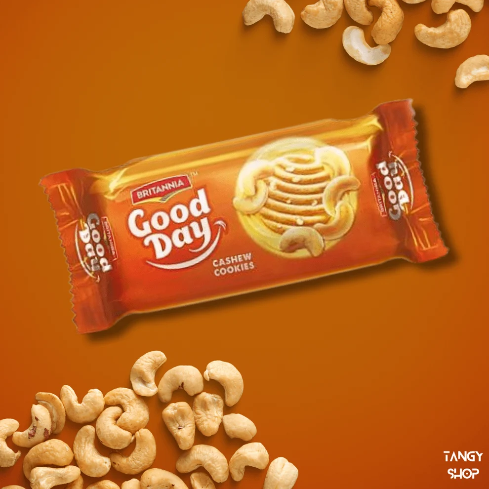 GOOD DAY CASHEW BISCUIT → グッドデイ カシュービスケット 【インド】