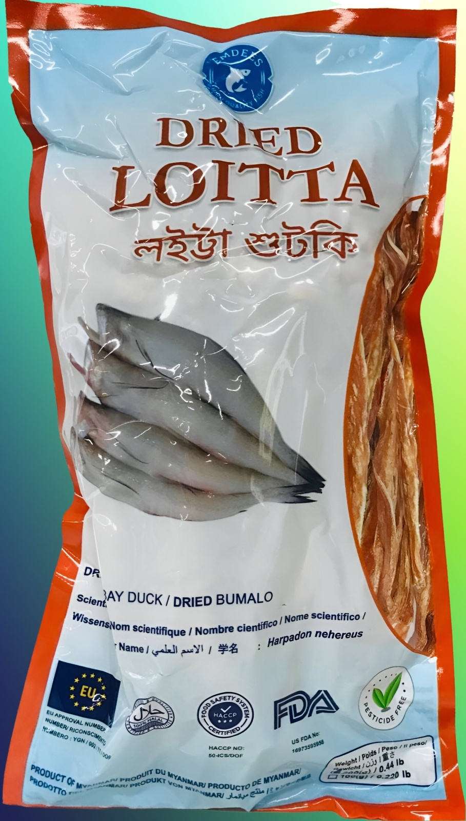 Dry Lotia 200gドライ・ロティア 200g 【バングラデシュ】