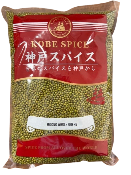 Moong Whole Green（緑豆）[インド],【1kg】,1袋