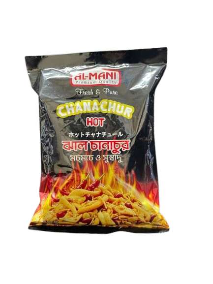 Hot Chanachur（ホット チャナチュル / スパイシースナック）【バングラデシュ】,1袋