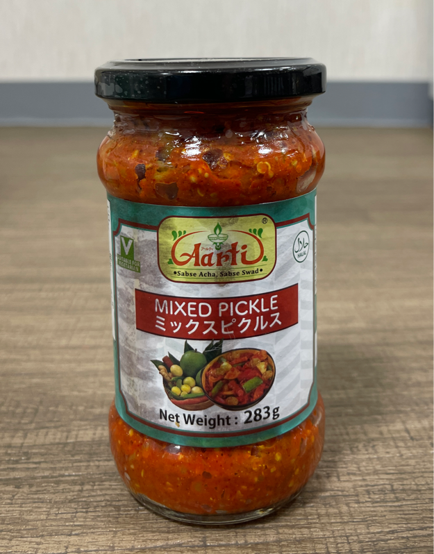 Mixed Pickle（ミックス ピクルス）【ネパール】,【283g】 1瓶