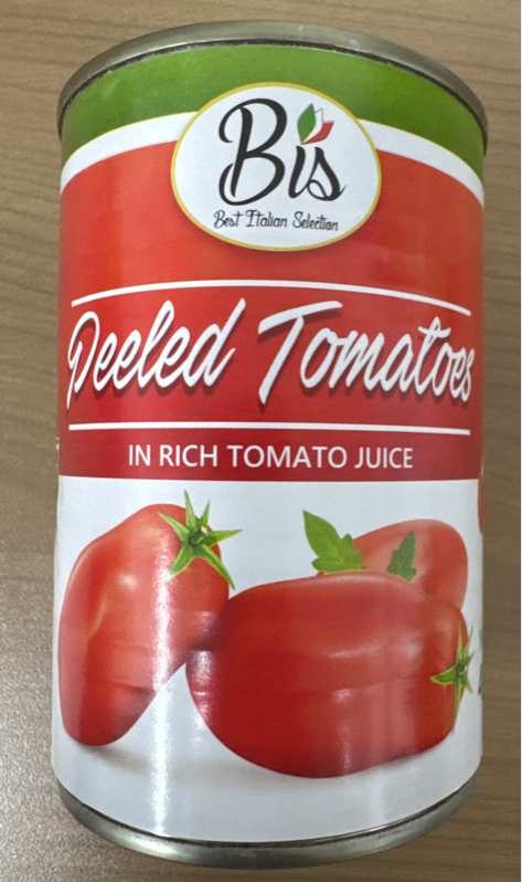 Peeled Tomatoes トマトジュース 400g
