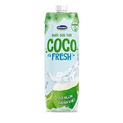 Nước dừa tươi Vinamilk 1L ビナミルク ココナッツウォーター（1L）