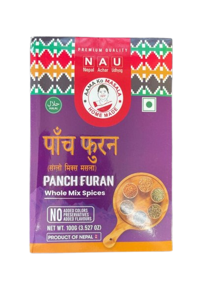 Pancha Furan AKM（パンチャ フラン / 五種スパイスミックス）【ネパール】,【100g】