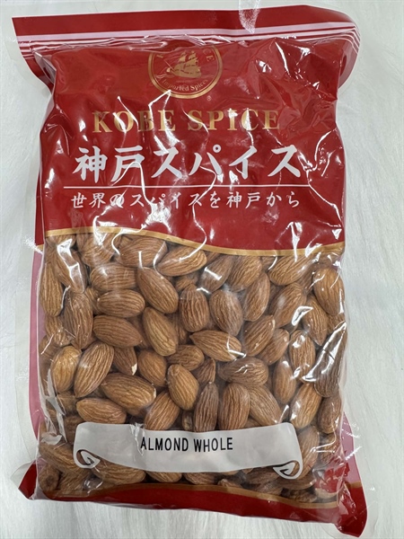 Almond Whole KS（アーモンド ホール）【ネパール】,【500g】