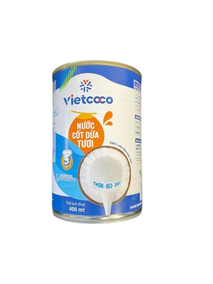 Nước Cốt Dừa（ヌック コット ズア / ココナッツミルク）【ベトナム】,【400g】