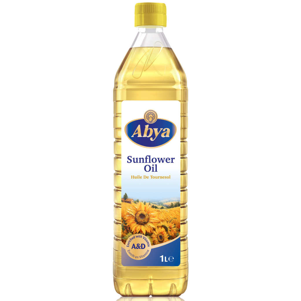 Abya Sunflower Oil（サンフラワー オイル ）【ネパール】,【1L】 1本